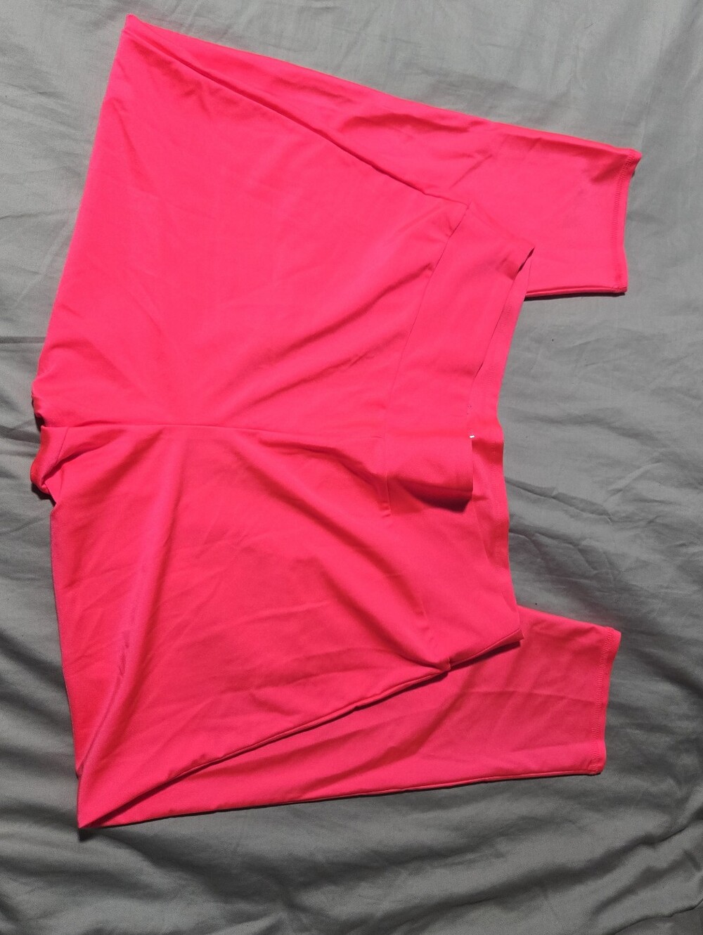 flirtitude Neon Pink Active Women's Leggings - Picture 3 of 4